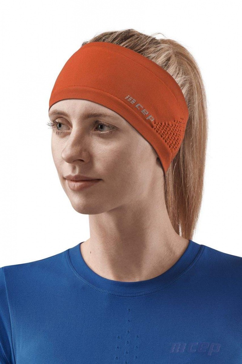 Повязка на голову CEP универсальная CB942U Оранжевый купить в OrtoMir24